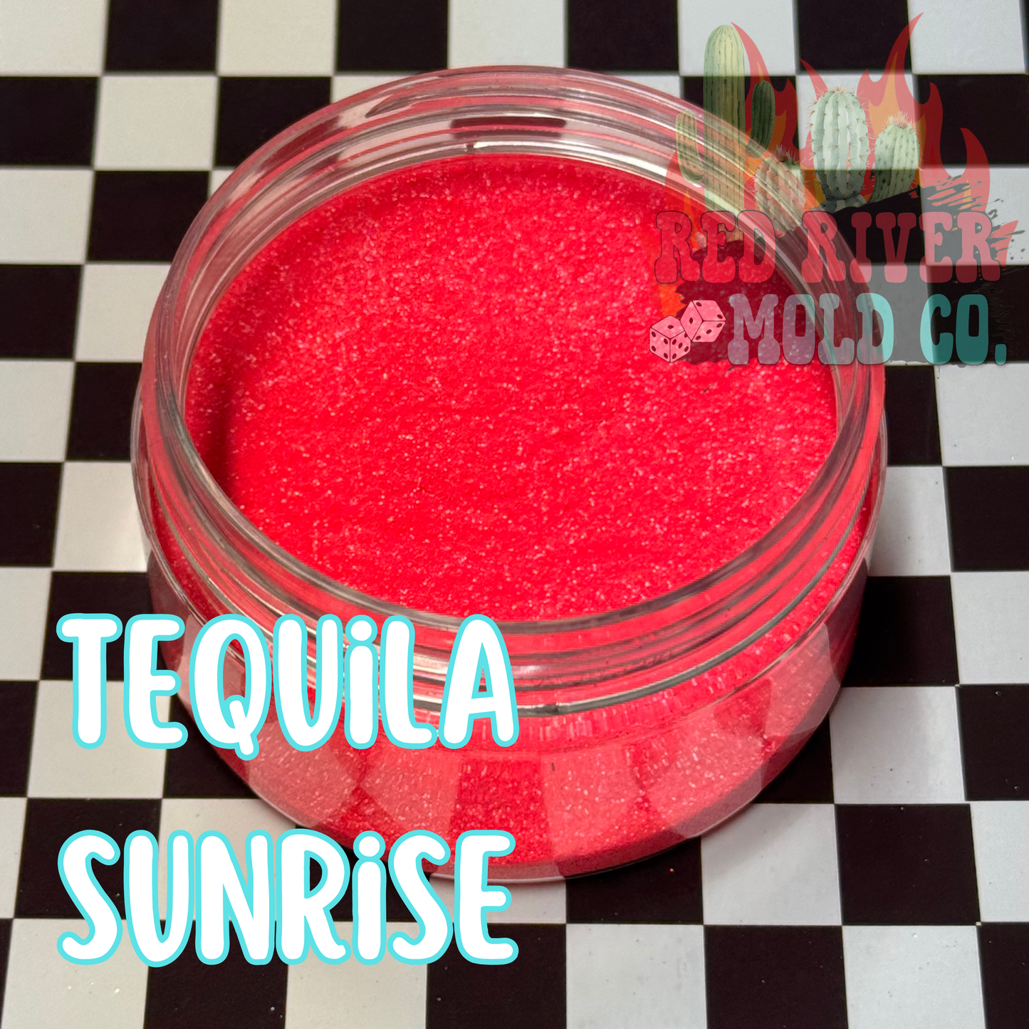 Tequila Sunrise Premium Ultra Fine Glitter Dust (1/256) Matte