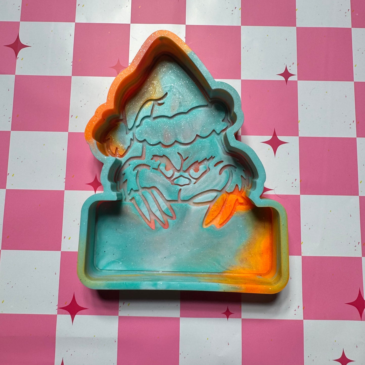 Mean guy blank Destash Silicone Freshie Mold