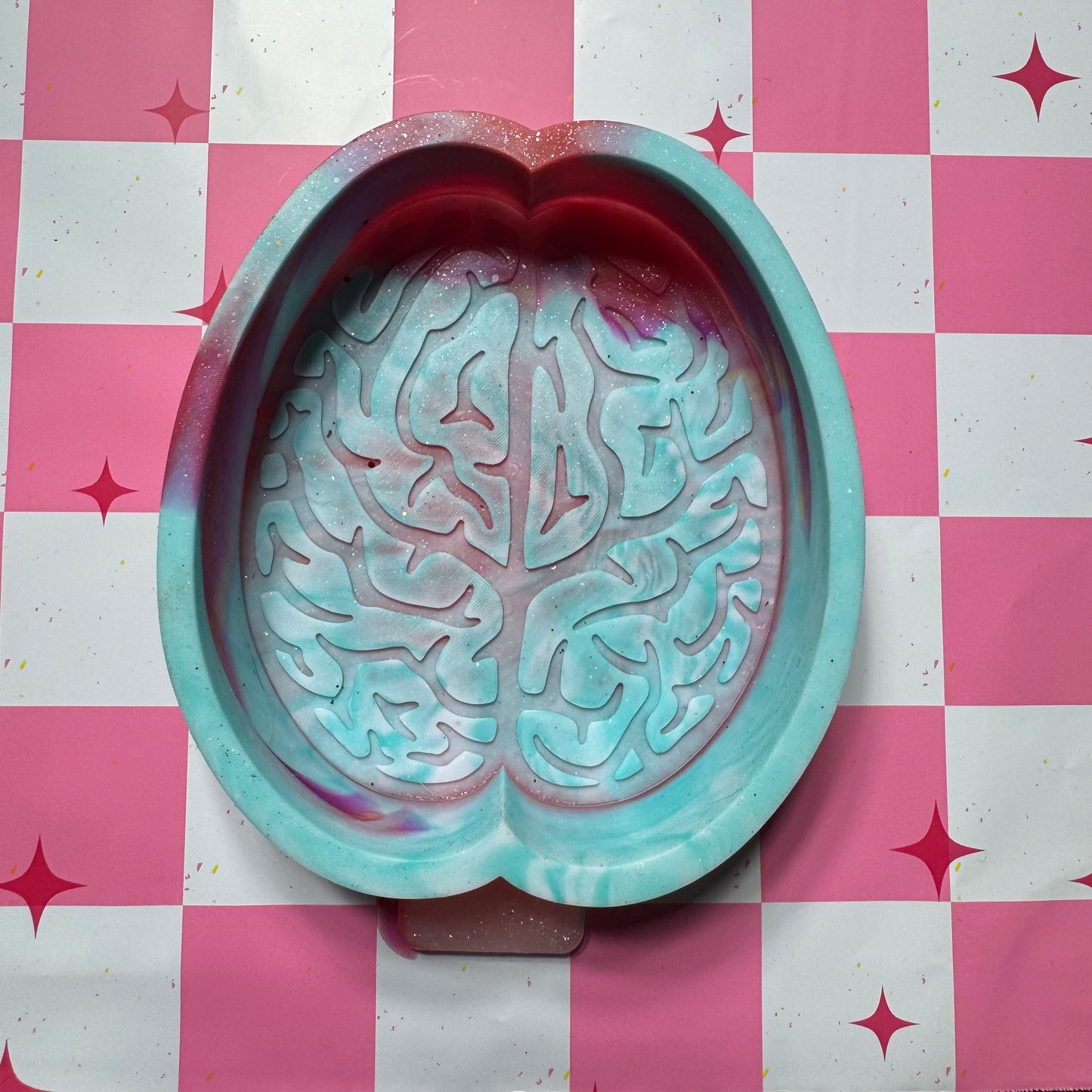 Brain Destash Silicone Freshie Mold