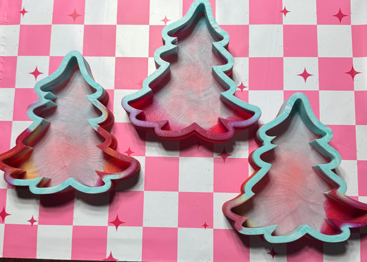 Blank Christmas Tree Destash Silicone Freshie Mold