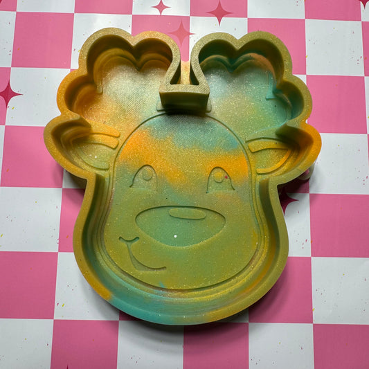 Cute Reindeer Destash Silicone Freshie Mold
