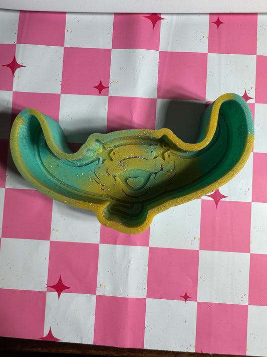 Stingray with star eyes Destash Silicone Freshie Mold
