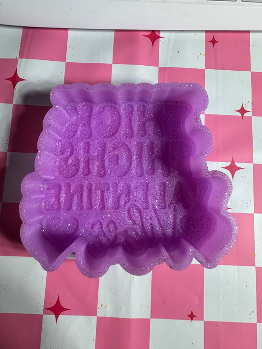 Thick thighs valentine vibes Destash Silicone Freshie Mold