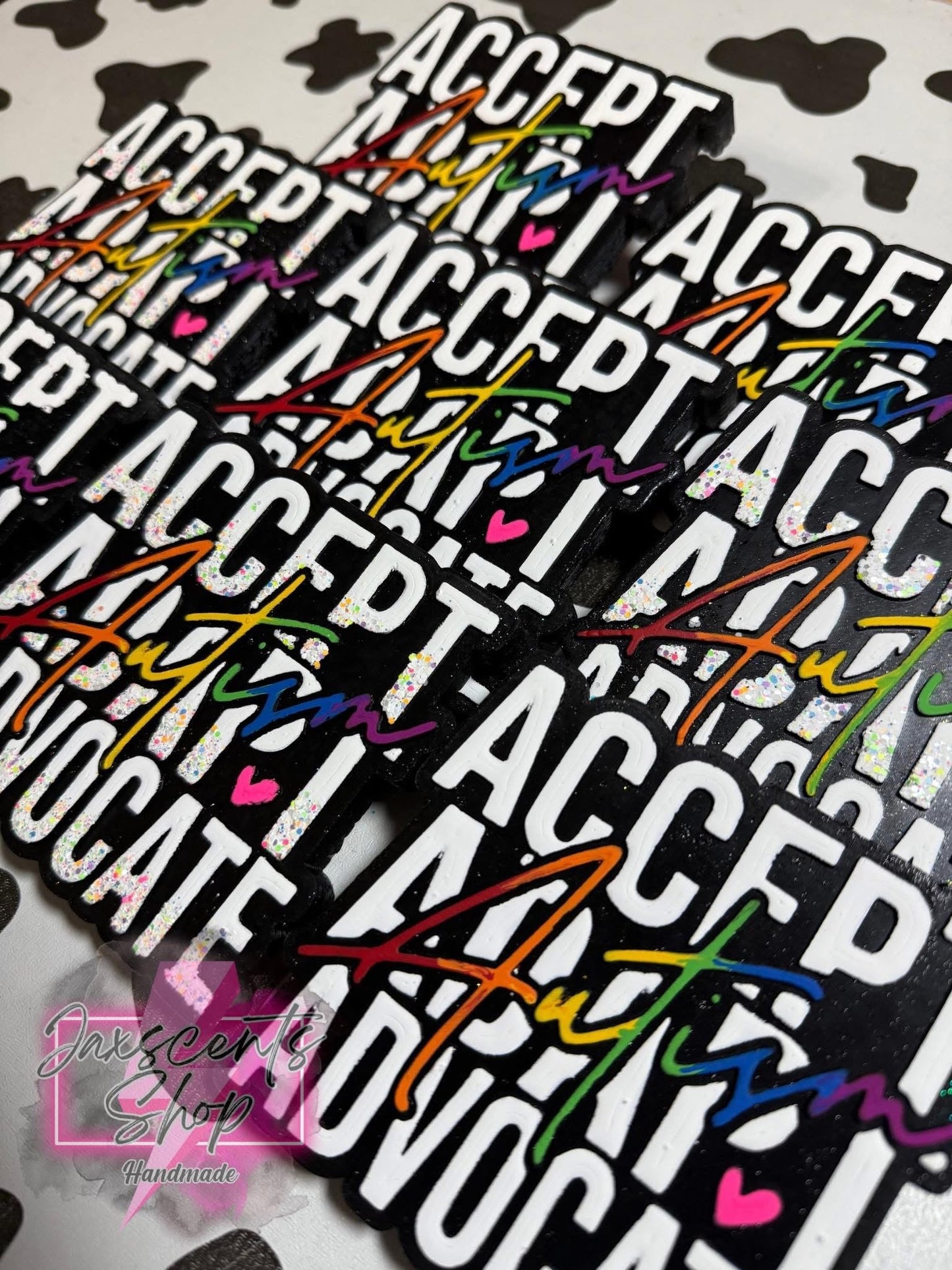 Accept Adapt Advocate Silicone Freshie Mold - Red River Mold Co