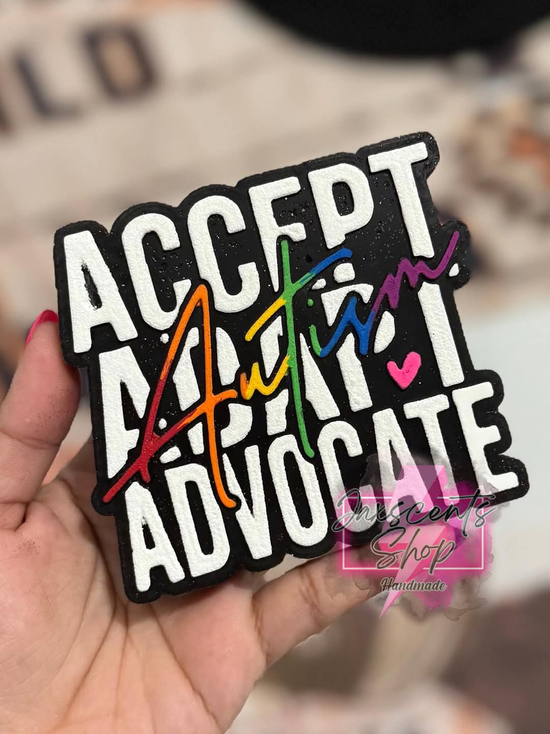 Accept Adapt Advocate Silicone Freshie Mold - Red River Mold Co