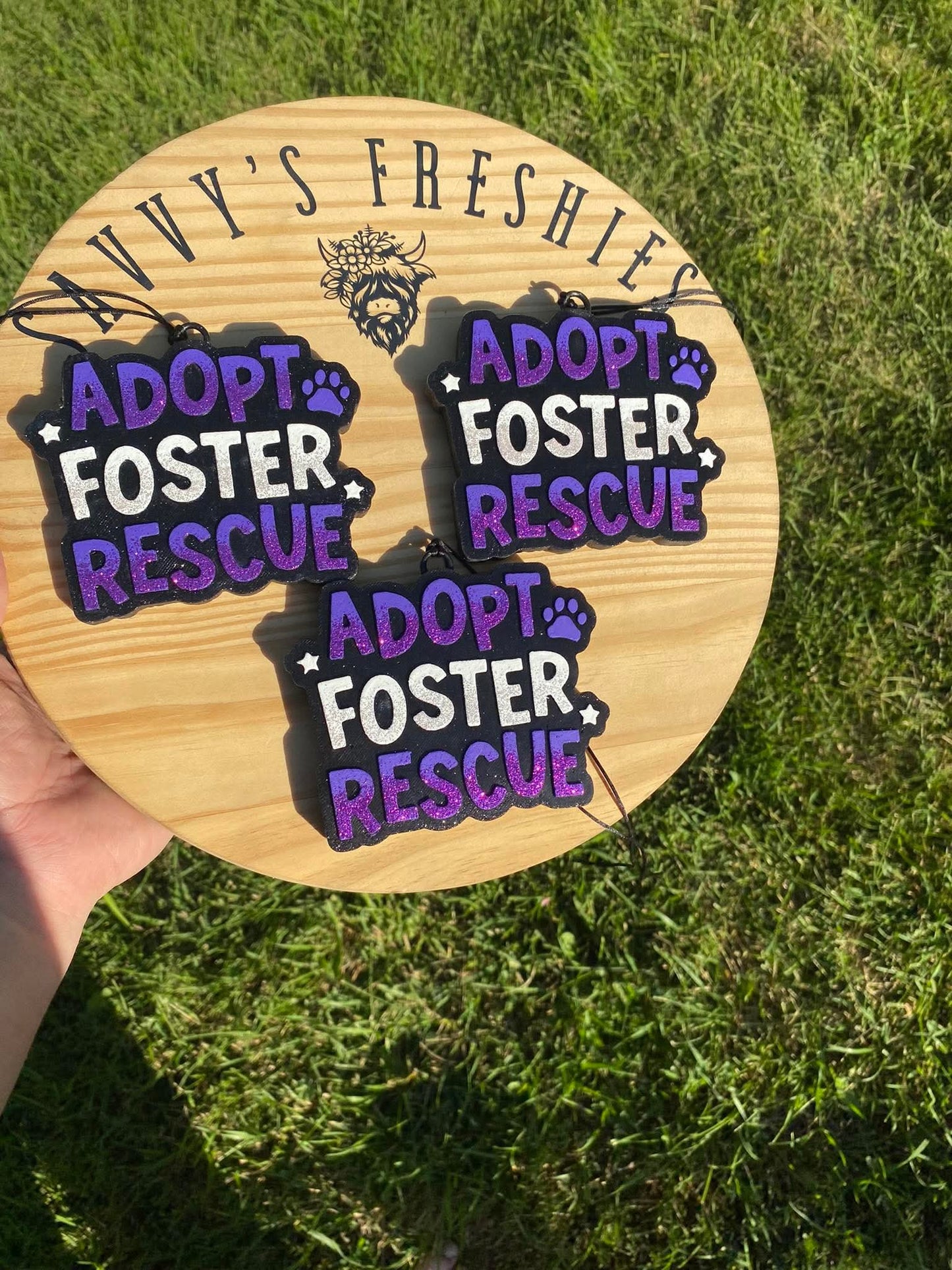 Adopt Foster Rescue Silicone Freshie Mold - Red River Mold Co