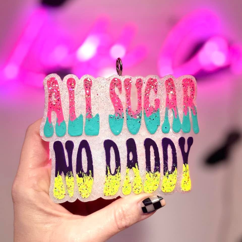 All Sugar No Daddy Silicone Freshie Mold (AGS Mold) - Red River Mold Co