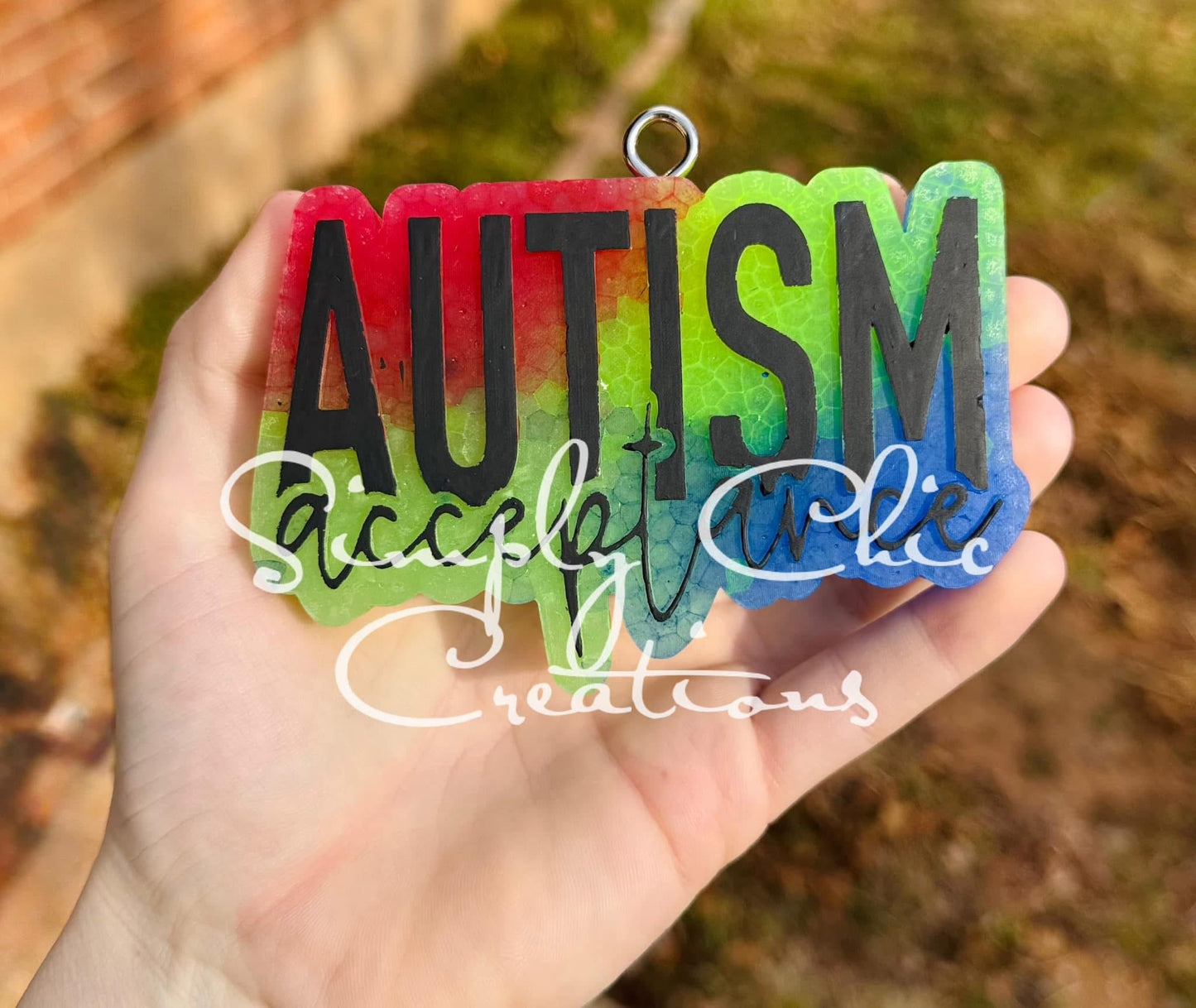Autism Acceptance Silicone Freshie Mold - Red River Mold Co