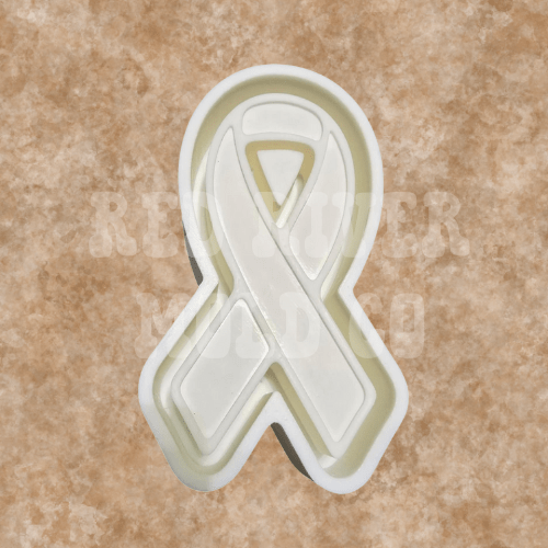 Awareness Ribbon Silicone Freshie Mold - Red River Mold Co