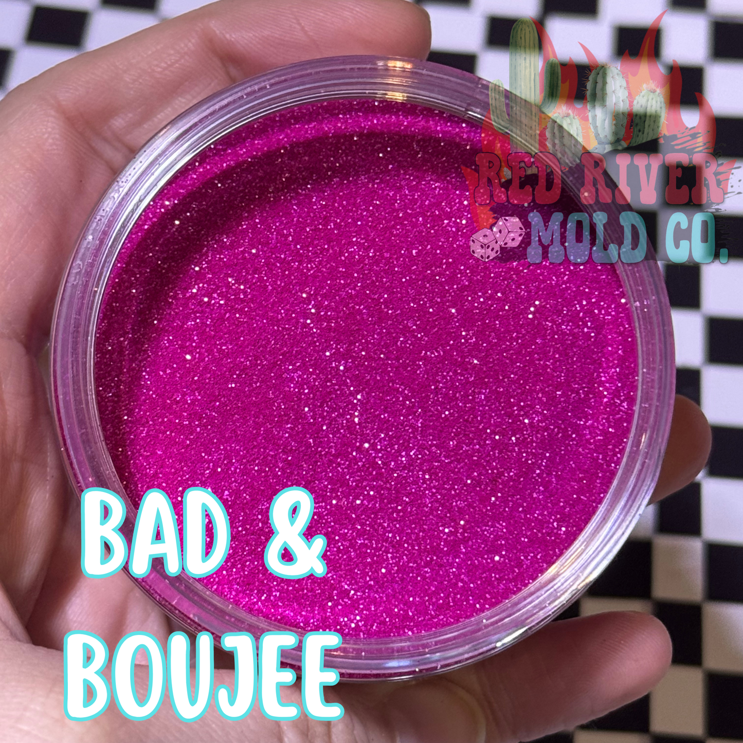 Bad & Boujee Premium Ultra Fine Glitter Dust (1/256) matte - Red River Mold Co