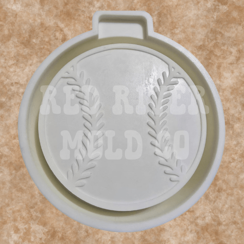 Baseball Silicone Freshie Mold - Red River Mold Co