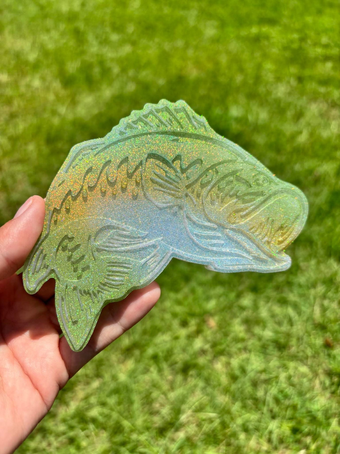 Bass Fish Silicone Freshie Mold - Red River Mold Co