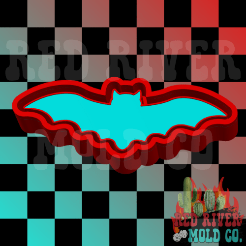 Bat Silicone Freshie Mold - Red River Mold Co