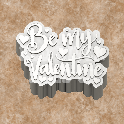 Be My Valentine Silicone Freshie Mold - Red River Mold Co