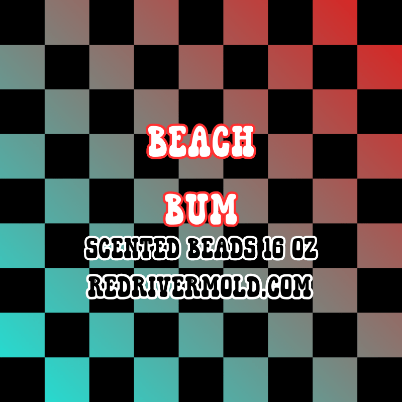 Beach Bum Scented Aroma Beads 16 oz - Red River Mold Co