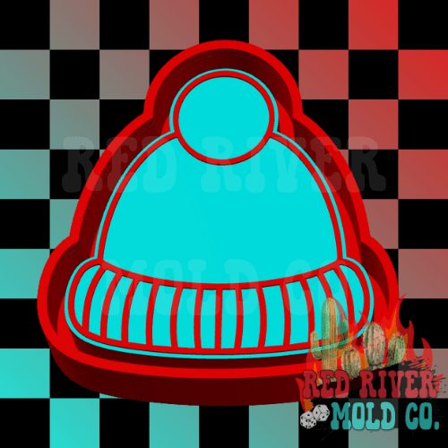 Beanie Silicone Freshie Mold (AGS Mold) - Red River Mold Co