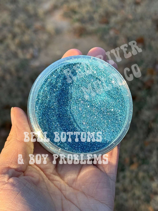 Bell Bottoms & Boy Problems Premium Fine Glitter (1/128) Metallic - Red River Mold Co