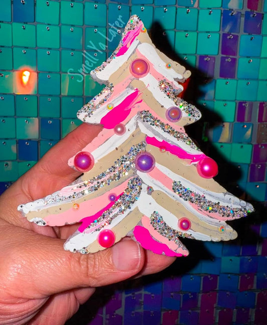 Blank Christmas Tree Silicone Freshie Mold - Red River Mold Co