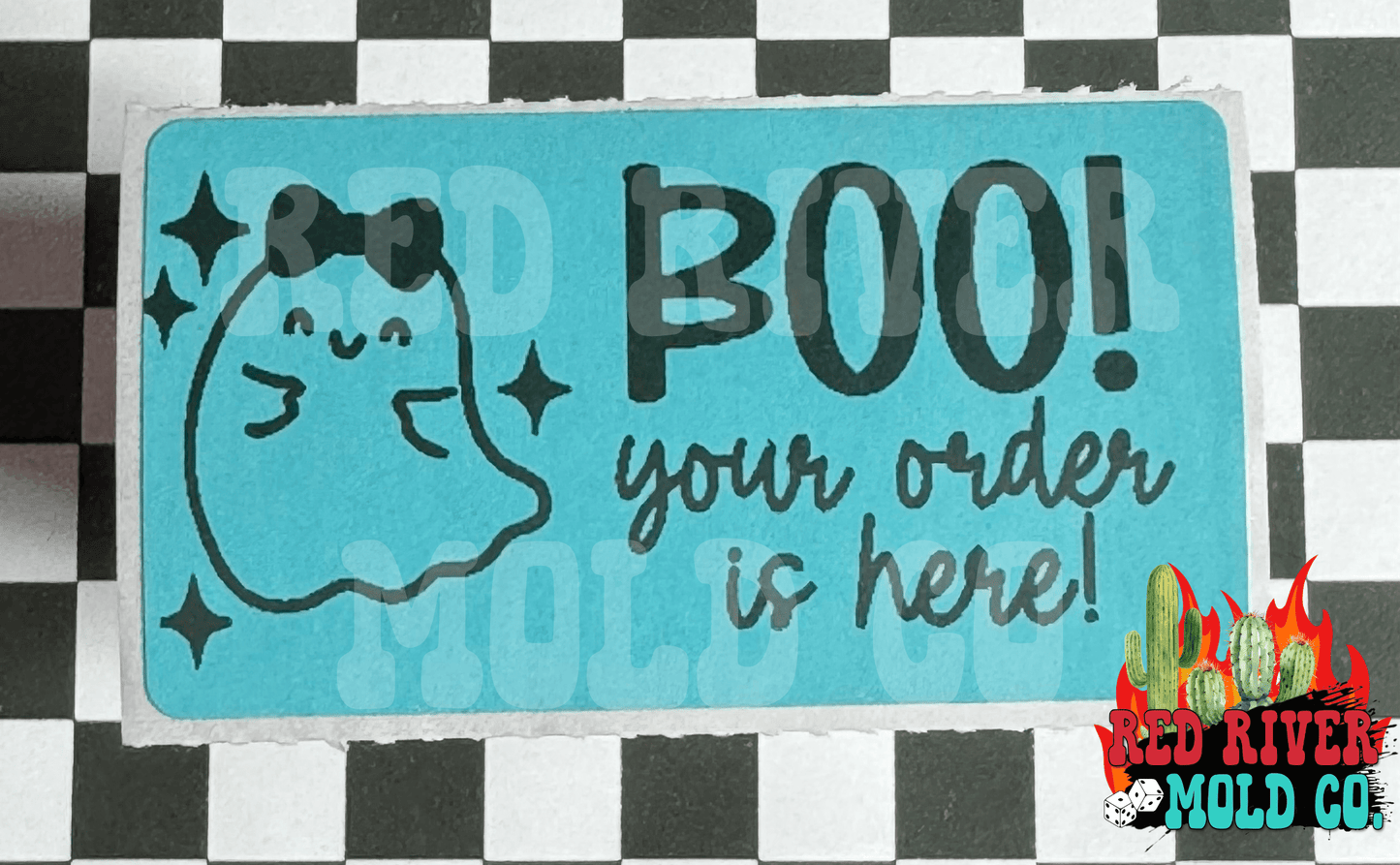 BOO! Your order is here! Packing Stickers - Red River Mold Co