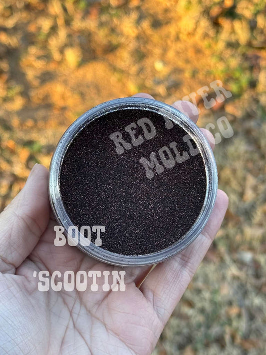 Boot 'Scootin Premium Fine Glitter (1/128) Metallic - Red River Mold Co