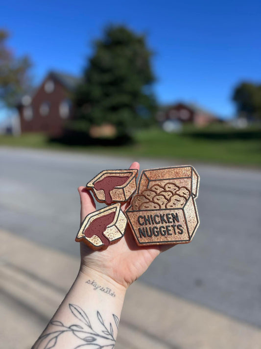 Box Of Chicken Nuggets Silicone Freshie Mold - Red River Mold Co