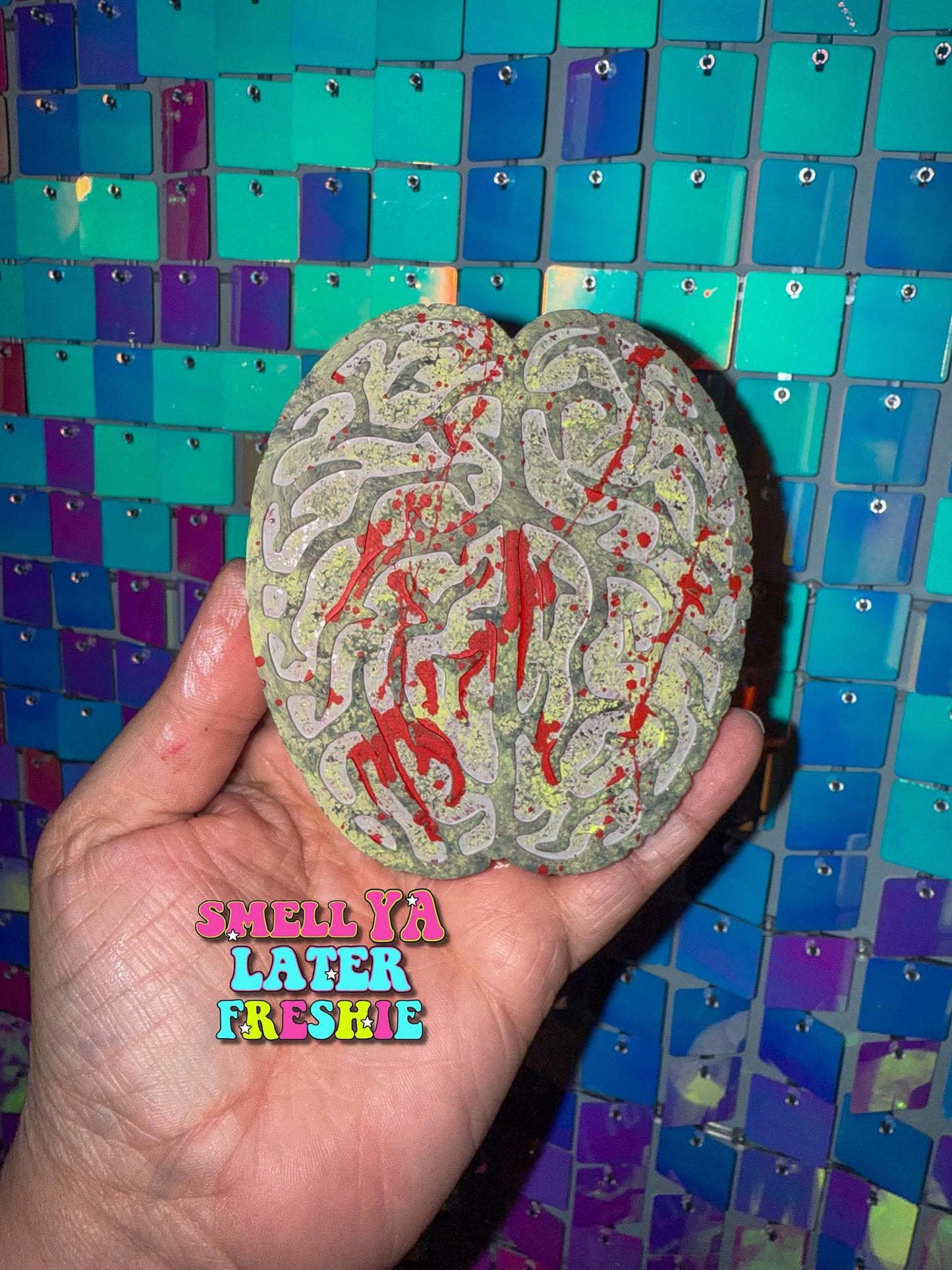 Brain Silicone Freshie Mold - Red River Mold Co