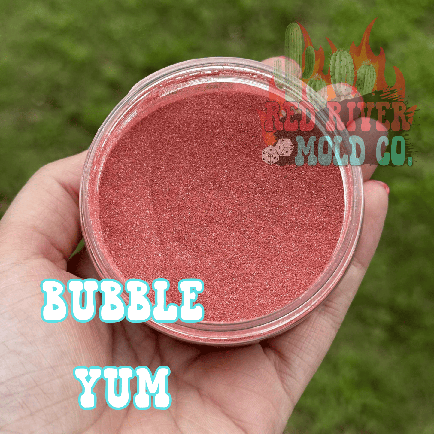 Bubble Yum Premium Ultra Fine Glitter Dust (1/500) Metallic - Red River Mold Co