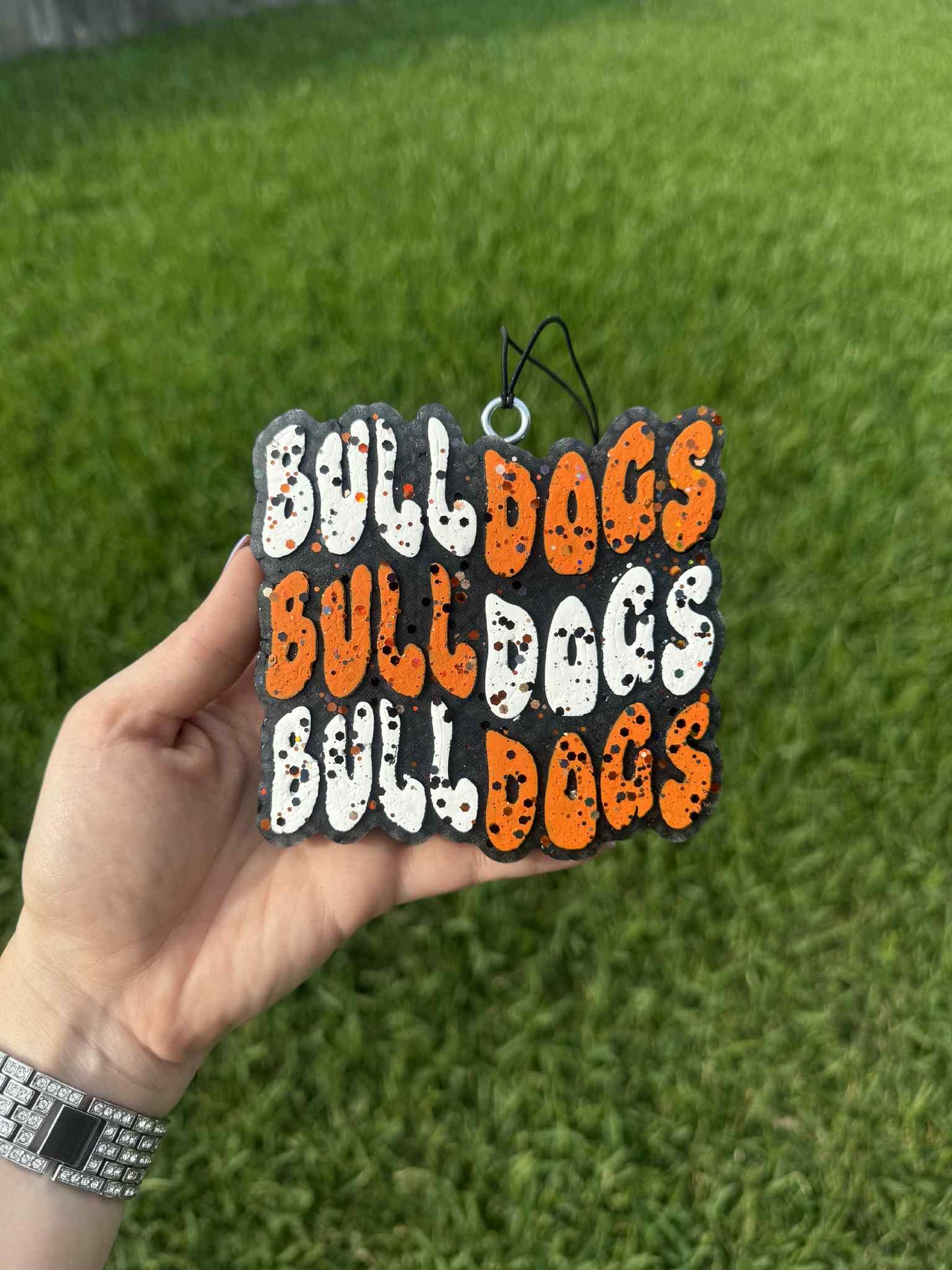 Bulldogs x3 Silicone Freshie Mold - Red River Mold Co