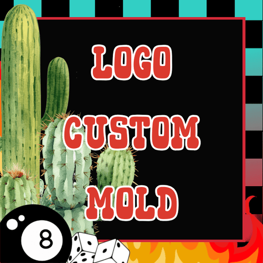 Business Logo/branding Custom Silicone Freshie Mold (read description) - Red River Mold Co