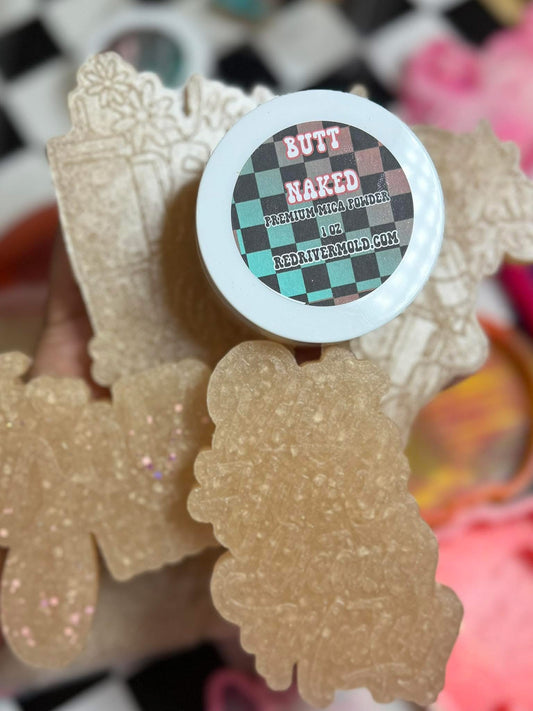 Butt Naked Premium Mica Powder (Light skin tone) - Red River Mold Co