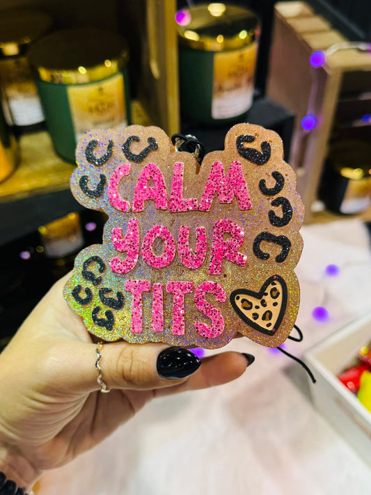 Calm Your Tits Silicone Freshie Mold - Red River Mold Co