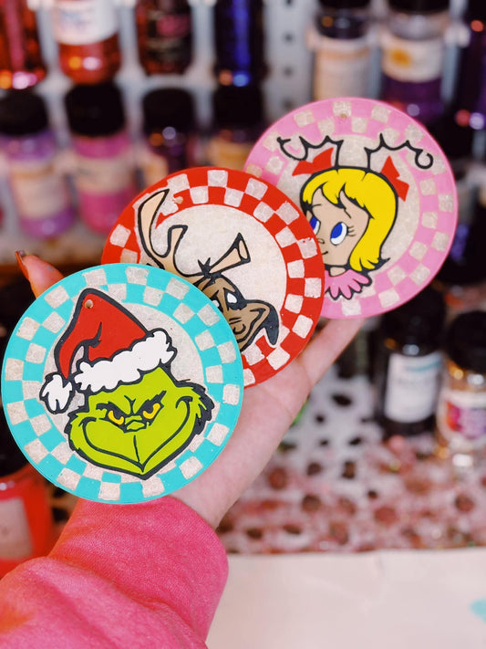 Checkered Cindy Round 4 in Round Mold Insert - Red River Mold Co