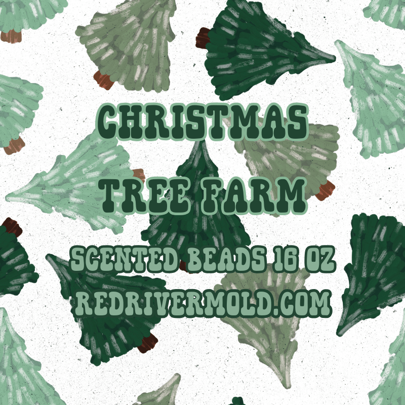 Christmas Tree Farm Scented Aroma Beads 16 oz - Red River Mold Co
