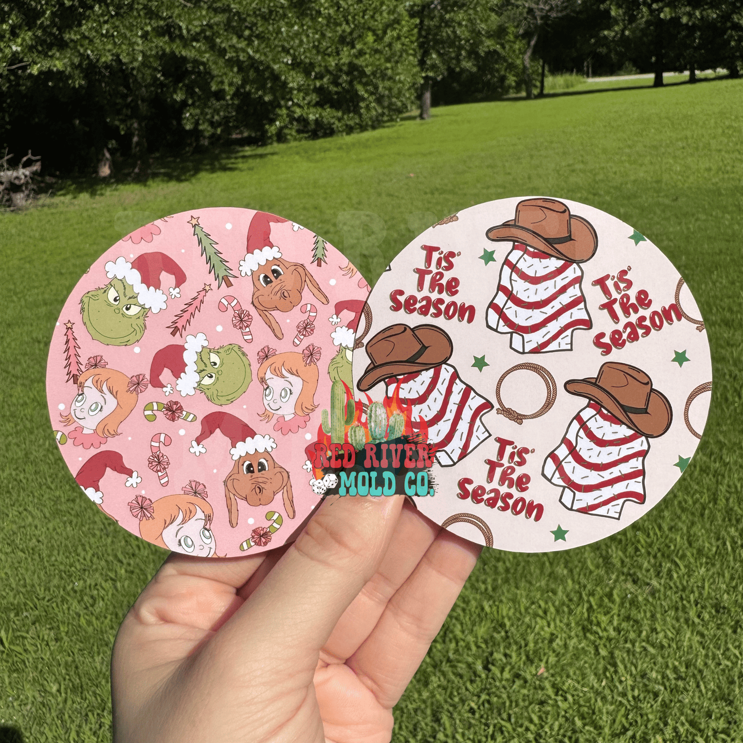 Circle Round Cardstock Grab Bag - Red River Mold Co