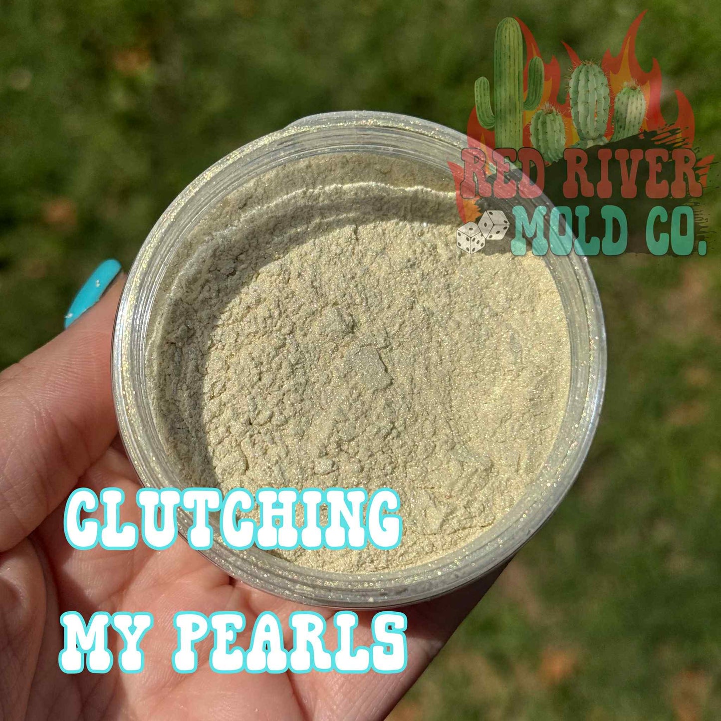 Clutching My Pearls Premium Mica Powder - Red River Mold Co