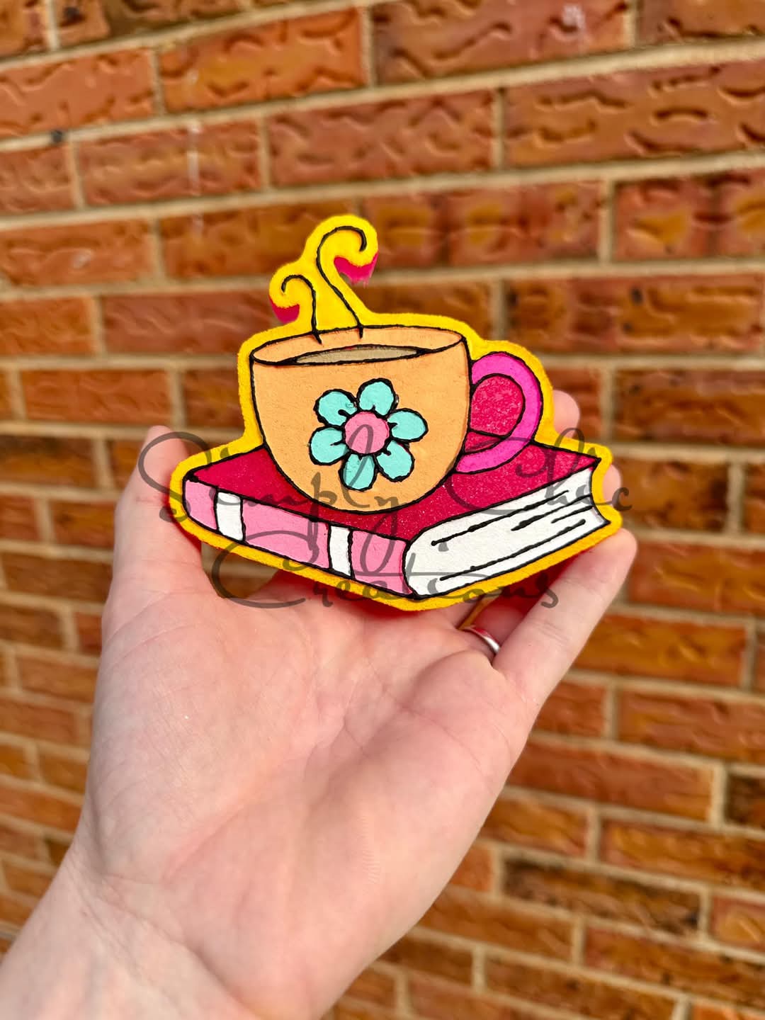 Coffee Book Silicone Freshie Mold - Red River Mold Co
