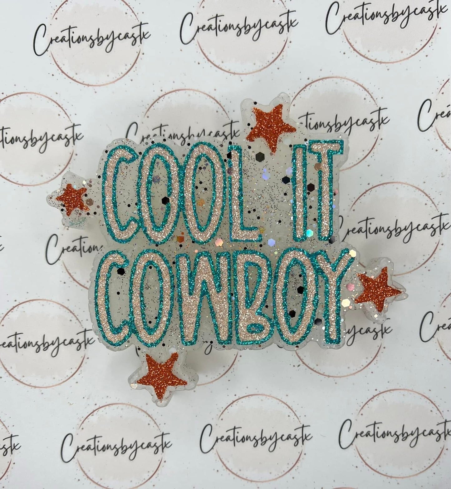 Cool It Cowboy Silicone Freshie Mold - Red River Mold Co