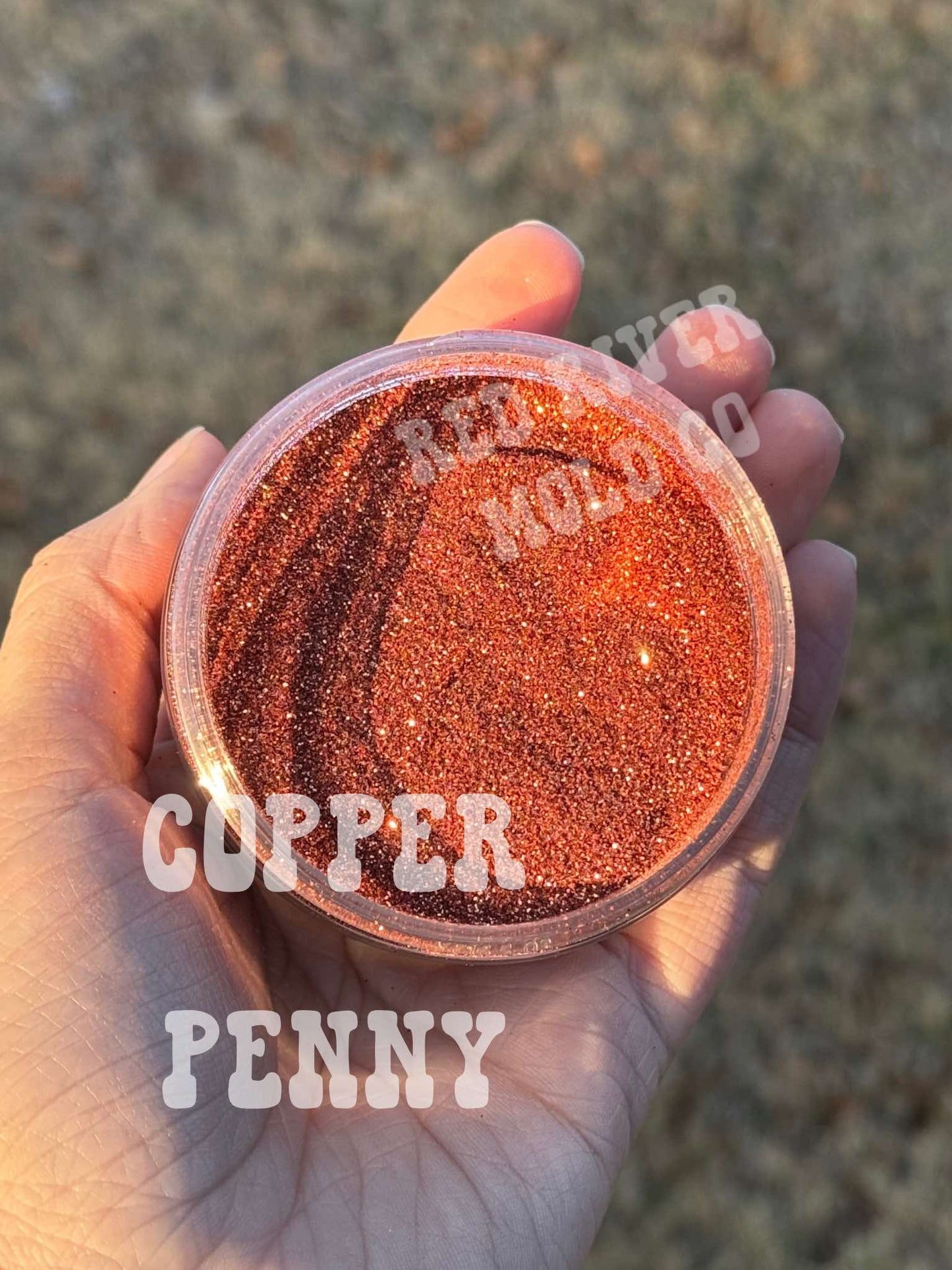 Copper Penny Premium Fine Glitter (1/128) Metallic - Red River Mold Co