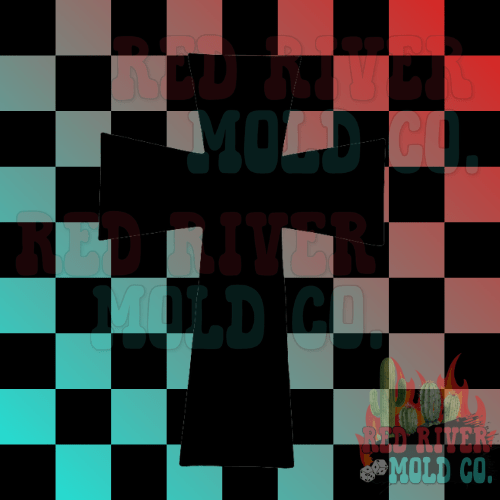 Cross SVG - Red River Mold Co