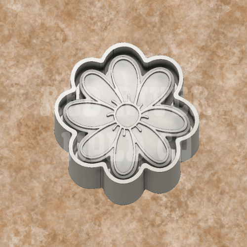 Daisy Flower Silicone Freshie Mold - Red River Mold Co