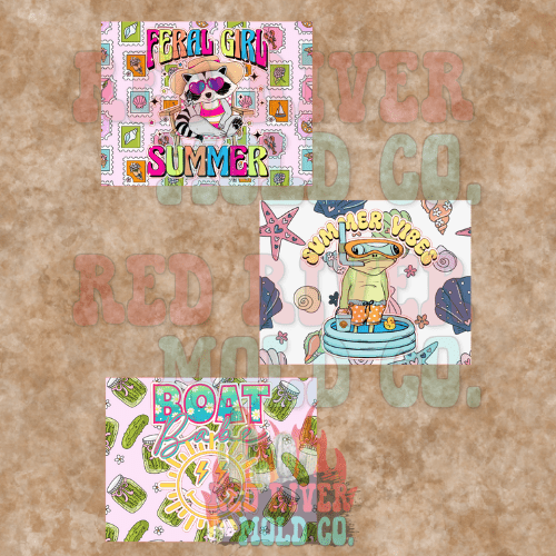 Days gone by The Lagniappe Momma picture perfect frame turquoise frame cardstock grab bag - Red River Mold Co