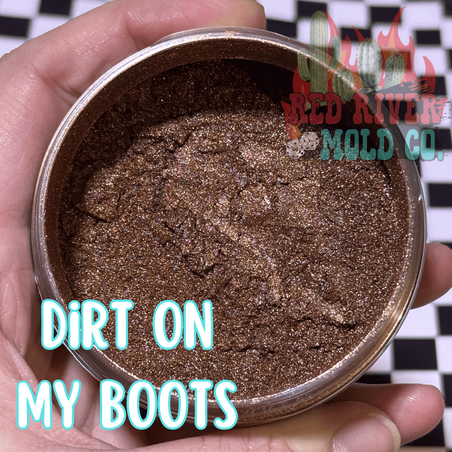 Dirt on my boots Premium Mica/Pigment Powder - Red River Mold Co