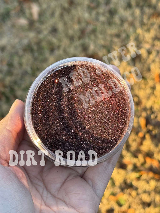Dirt Road Premium Fine Glitter (1/128) Metallic - Red River Mold Co