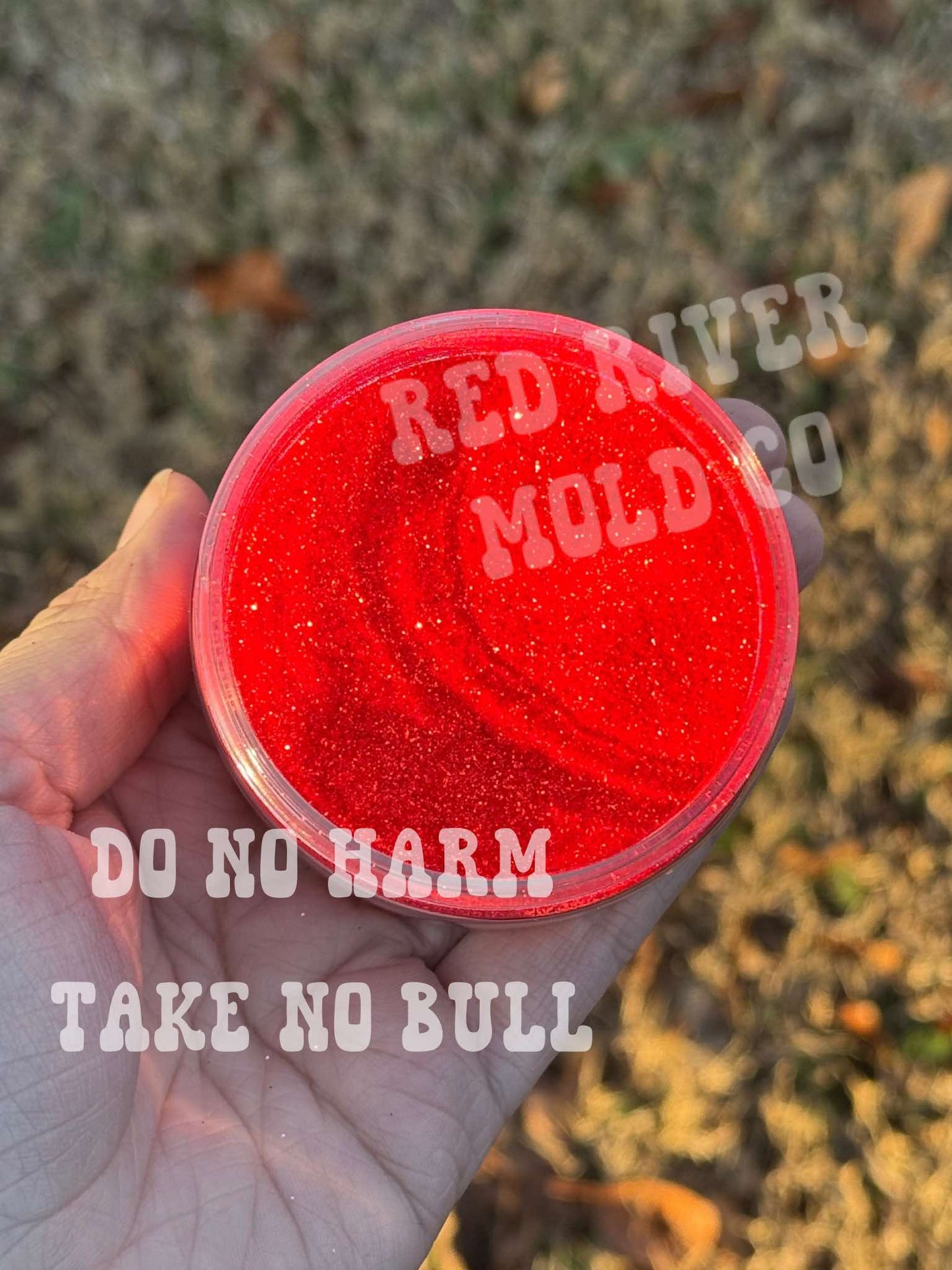 Do No Harm, Take No Bull Premium Fine Glitter (1/128) Chameleon - Red River Mold Co