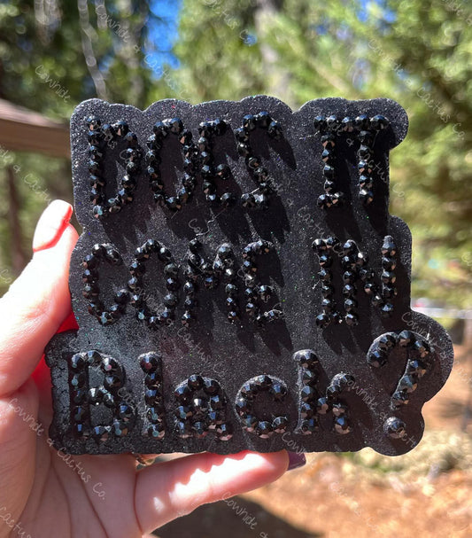 Does It Come In Black? Silicone Freshie Mold - Red River Mold Co