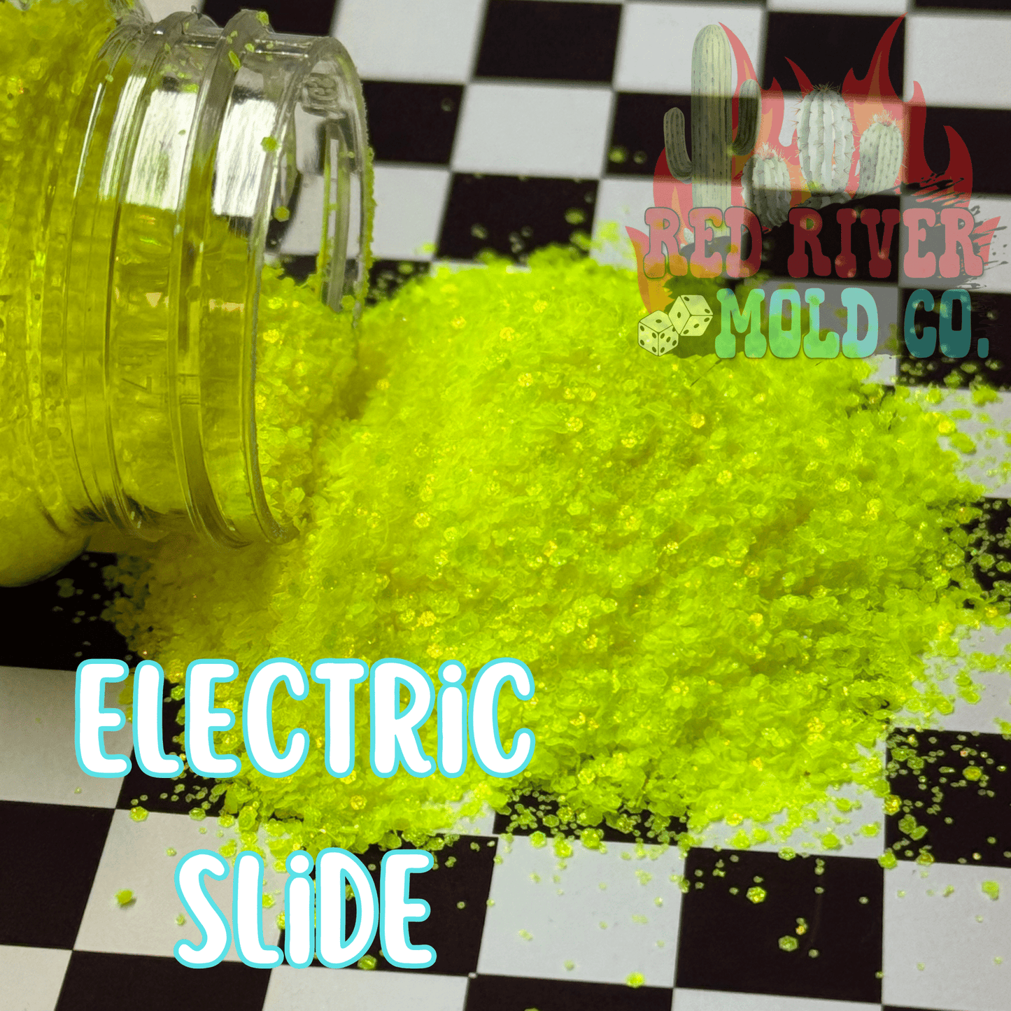 Electric Slide Premium Mini Chunky Glitter (Matte Holographic) - Red River Mold Co