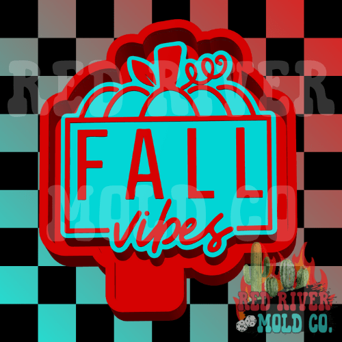 Fall Vibes Silicone Freshie Mold - Red River Mold Co