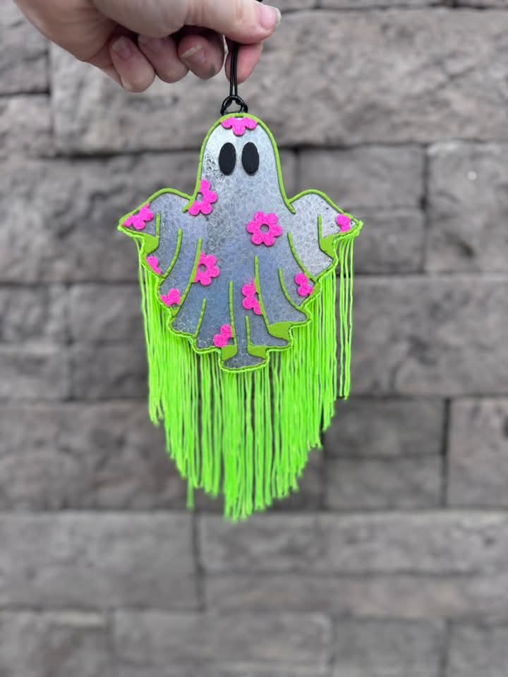 Floral Ghost Silicone Freshie Mold - Red River Mold Co