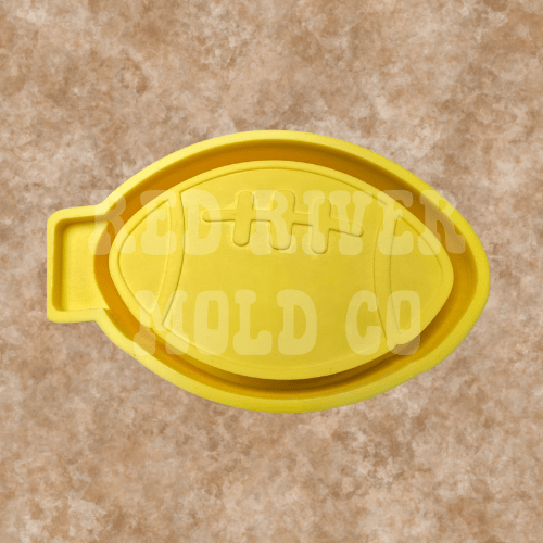 Football Silicone Freshie Mold - Red River Mold Co
