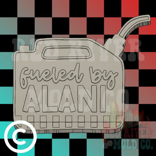 Fueled By Alani Fuel Can Silicone Freshie Mold - Red River Mold Co